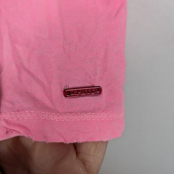 NWT n:Philanthropy Neon Pink Pepper V-Neck Tank Top Size S - Picture 5 of 9